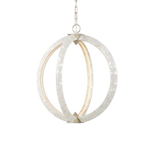 Arietta - 28W 4 LED Orb Chandelier-22.5 Inches Tall and 20 Inches Wide - 1348324