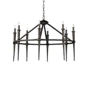 Blackthorn - 8 Light Chandelier-26 Inches Tall and 36.5 Inches Wide - 1348331