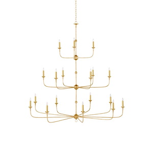Nottaway - 18 Light Grande Chandelier-63.5 Inches Tall and 60 Inches Wide - 1348350