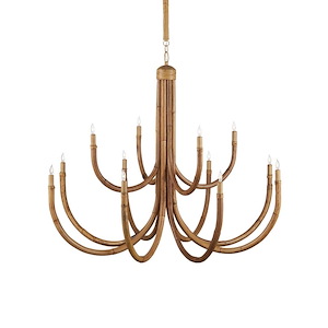Samsara - 12 Light Large Chandelier-40 Inches Tall and 48 Inches Wide - 1348361