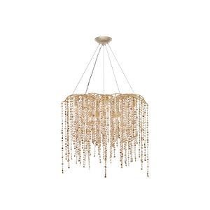 Kealia - 90W 10 LED Large Chandelier-31 Inch Tall and 36 Inch Wide - 1374426