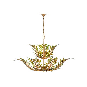 Babylon - 11 Light 2-Tier Chandelier-26.5 Inch Tall and 47 Inch Wide - 1374435