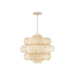 Antibes - 3 Light Chandelier-20 Inch Tall and 22.5 Inch Wide - 1374441