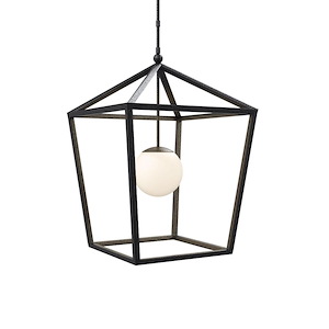 Denison - 1 Light Outdoor Lantern-39.75 Inch Tall and 26 Inch Wide - 1374461