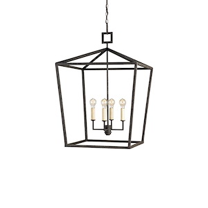 Denison - 4 Light Large Lantern - 861282