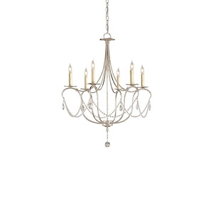 Crystal Lights - 6 Light Small Chandelier - 1004432