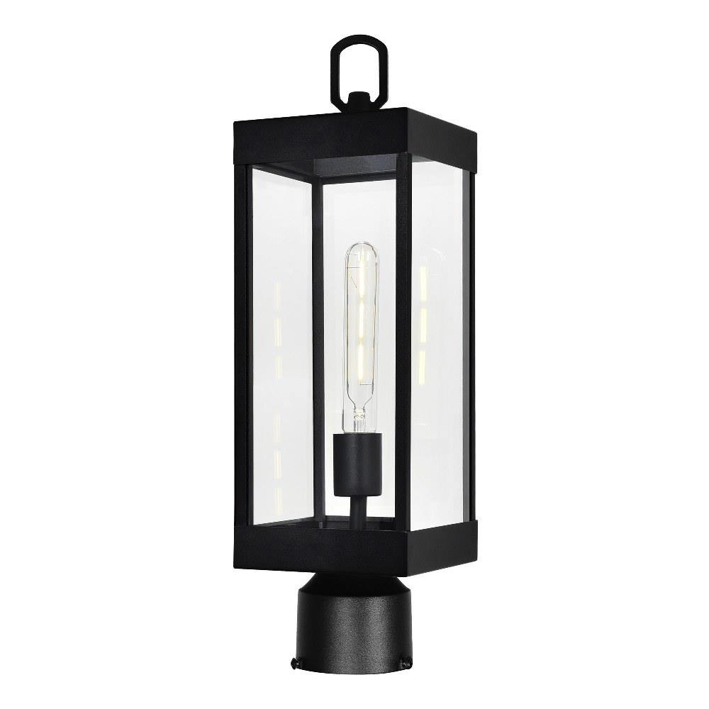 Windsor - 1 Light Outdoor Pier Lantern Head-18 Inches Tall and 6 Inches Wide