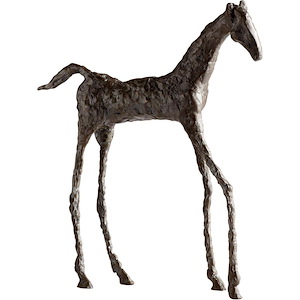 Filly sculpture (Right) only - 14.75 Inches Wide by 15.25 Inches High