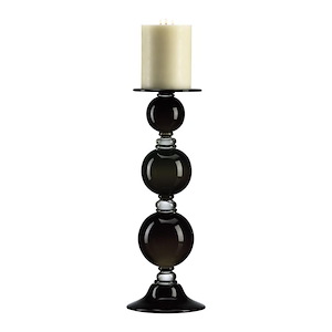 Globe - Medium Candleholder - 7.5 Inches Wide by 21 Inches High