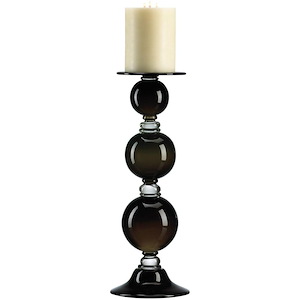 Globe - Medium Candleholder - 7.5 Inches Wide by 21 Inches High