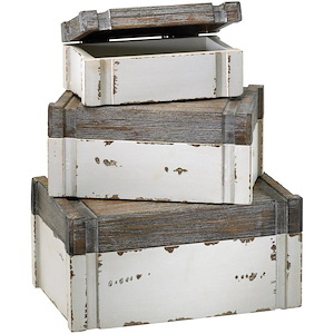 Alder Box - set of 3 - 10.5 Inches Wide by 5 Inches High