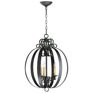 Julian - Three Light Pendant - 18.75 Inches Wide by 25 Inches High