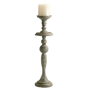 Bach - small Candlestick - 6 Inches Wide by 23.25 Inches High