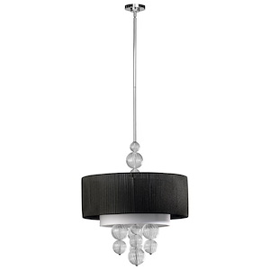 Kravet - Four Light Pendant - 24 Inches Wide by 30.75 Inches High