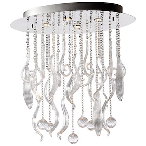 Mirabelle - Four Light small Pendant - 29.25 Inches Wide by 29.75 Inches High