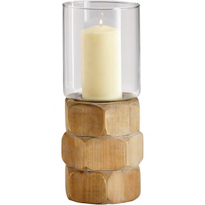 Medium Hex Nut - Candleholder - 5.5 Inches Wide by 14 Inches High