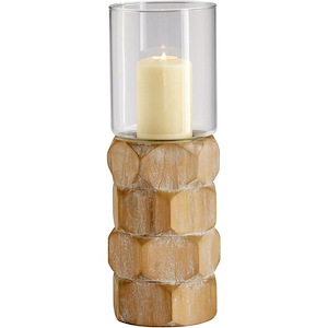 Large Hex Nut - Candleholder - 5.5 Inches Wide by 16.25 Inches High