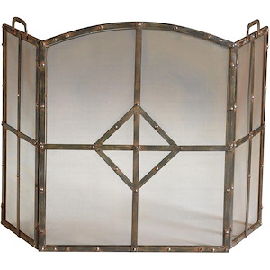Lincoln - 49.5 Inch small Fire screen