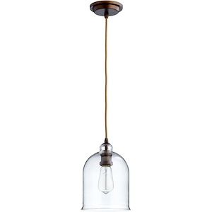 Celia - One Light Pendant - 7.25 Inches Wide by 10.5 Inches High