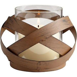 Infinity - small Candleholder - 5.25 Inches Wide by 4 Inches High