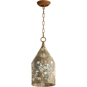 Collier - One Light small Pendant - 8.25 Inches Wide by 18 Inches High