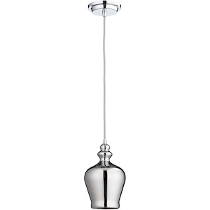 Calista - One Light Pendant - 6 Inches Wide by 10.25 Inches High