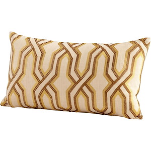 Twist And Turn Pillow - 14 Inches Wide by 24 Inches Long
