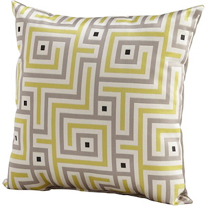 Maze Pillow - 18 Inches Wide by 18 Inches Long