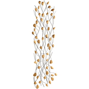 Guilded Vine - Decorative Wall Art - 14.5 Inches Wide by 61.5 Inches High