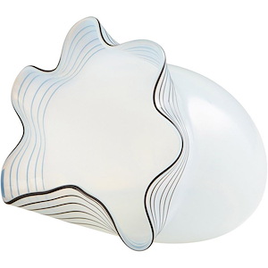 Moon Jelly - Medium Vase - 8.5 Inches Wide by 8.5 Inches High