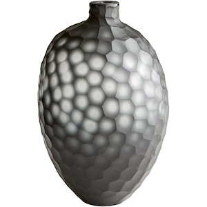 Neo-Noir - Large Vase - 6.25 Inches Wide by 10.5 Inches High