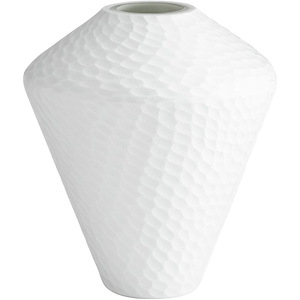 11.5 Inch small Buttercream Vase