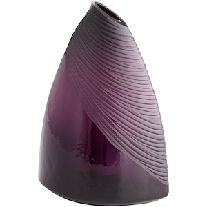 Large Mount Amethyst Vase - 10.25 Inches Wide by 14.5 Inches High