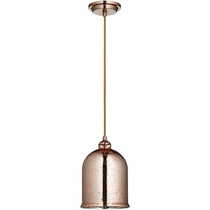 Celia - One Light Pendant - 7.25 Inches Wide by 10.5 Inches High
