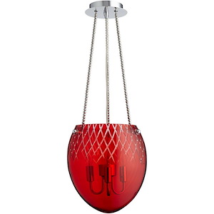 Three Light Wall sconce - 11 Inches Wide by 11.75 Inches High