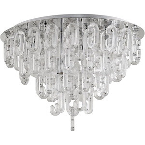 Centaurus - Four Light Flush Mount - 23 Inches Wide by 16.5 Inches High