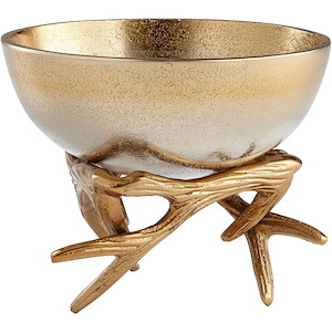 6.25 Inch small Antler Anchored Bowl