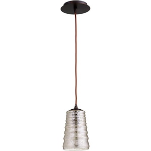 Ariel - One Light Pendant - 5 Inches Wide by 10.5 Inches High