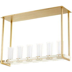 Orion - six Light Flush Mount - 43.25 Inches Wide by 30 Inches High