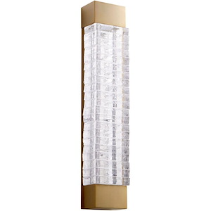 Kallick - 14W 2 Led Wall sconce - 5.25 Inches Wide by 27 Inches High