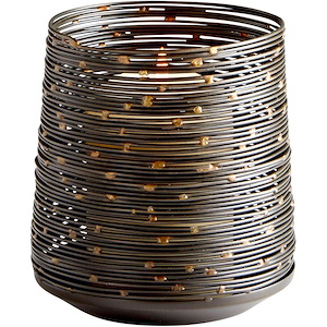 Luniana - Medium Candleholder - 4.25 Inches Wide by 4 Inches High