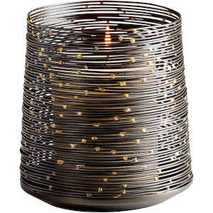 Luniana - Large Candleholder - 5 Inches Wide by 5.25 Inches High