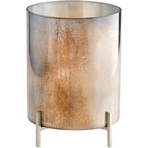 Basil - Large Candleholder - 11 Inches Wide by 14.25 Inches High