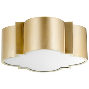 Wyatt - Two Light Flush Mount - 16 Inches Wide by 16 Inches Long