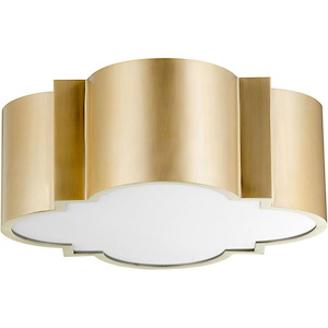 Wyatt - Two Light Flush Mount - 16 Inches Wide by 16 Inches Long