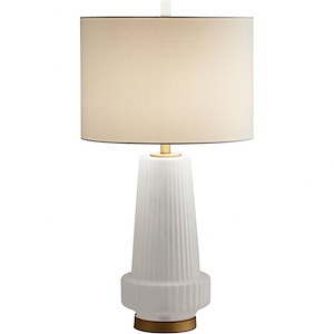 Mila - 2 Light Table Lamp-33 Inches Tall and 17 Inches Wide