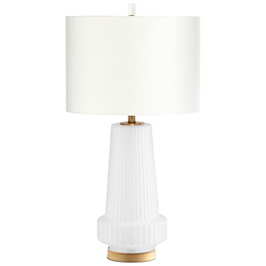 Mila - 2 Light Table Lamp-33 Inches Tall and 17 Inches Wide