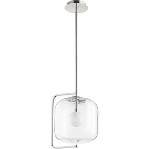 Isotope - 7W 1 LED Pendant - 11.5 Inches Wide by 13.25 Inches High - 903674
