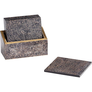 Arless - Coaster-5.25 Inches Tall and 4.5 Inches Wide