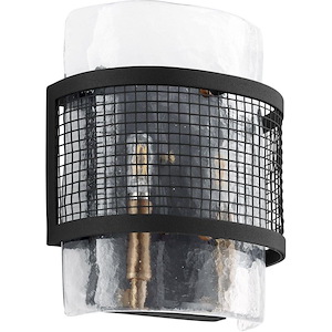 Panorama - 2 Light Wall Mount - 9.25 Inches Wide by 11.25 Inches High